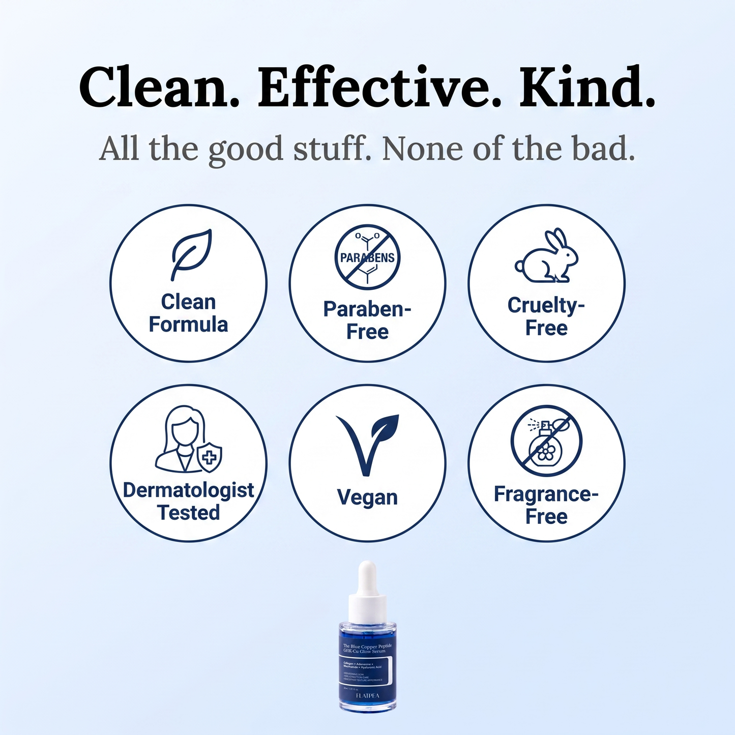 GHK-Cu Blue Copper Peptide serum